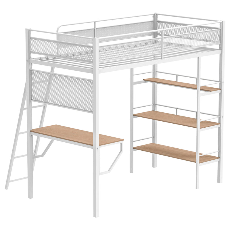 Campus Workstation Loft Bed