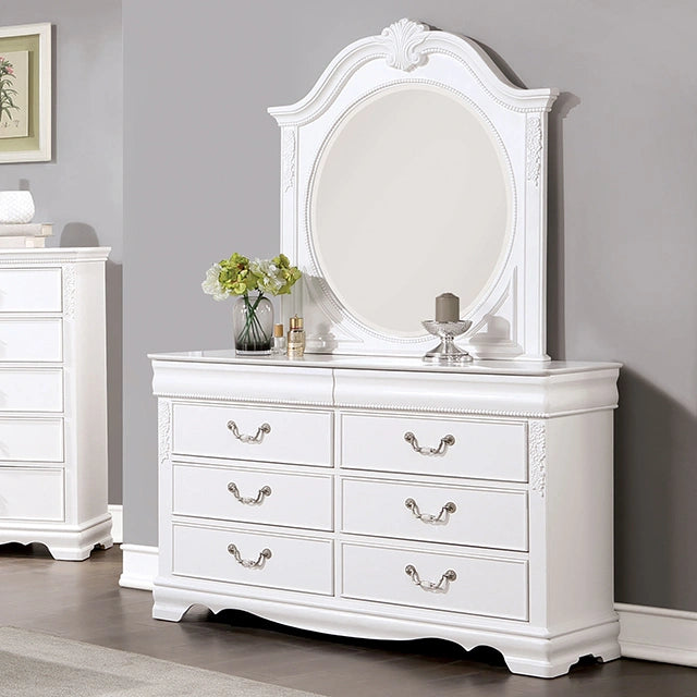 ALECIA Dresser, White