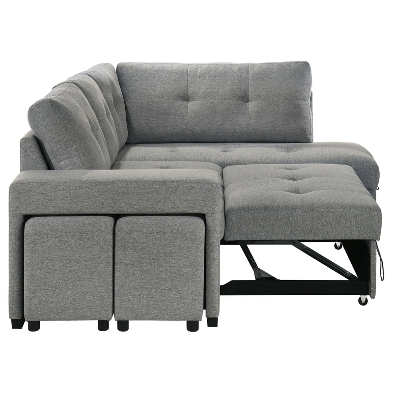 Roanne Pull-Out Sleeper Sectional Sofa