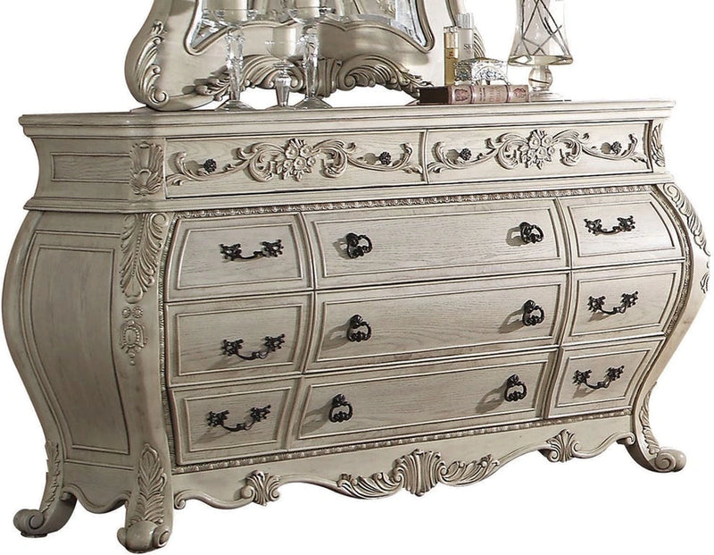 Acme Ragenardus Dresser in Antique White 27015