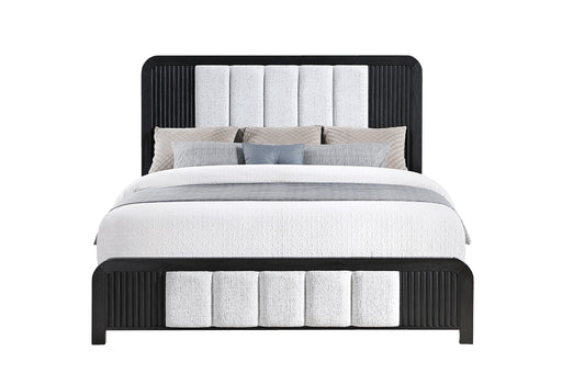 Beckett White/Black Bed