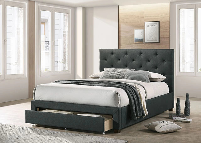 SYBELLA Cal.King, E.King, Queen, Full, & Twin Bed, Beige