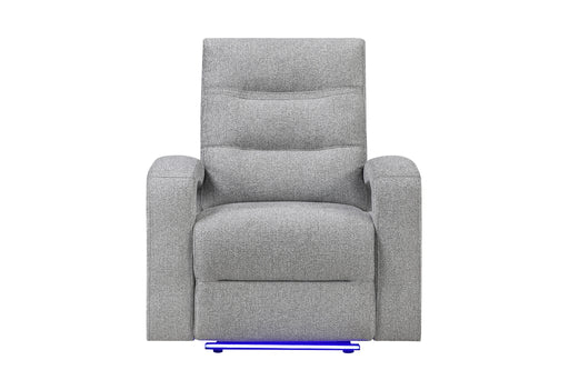 U6611 Grey 15 Power Recliner with LED