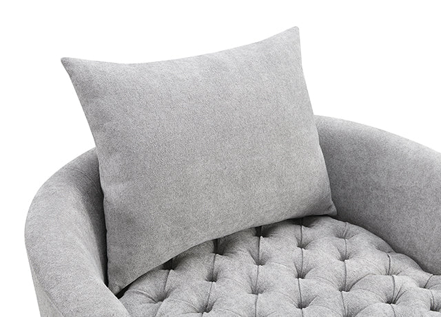 Sofi Button Tufted Swivel Chair