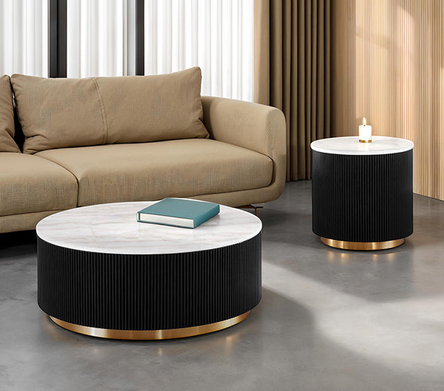 Virden Round End Table