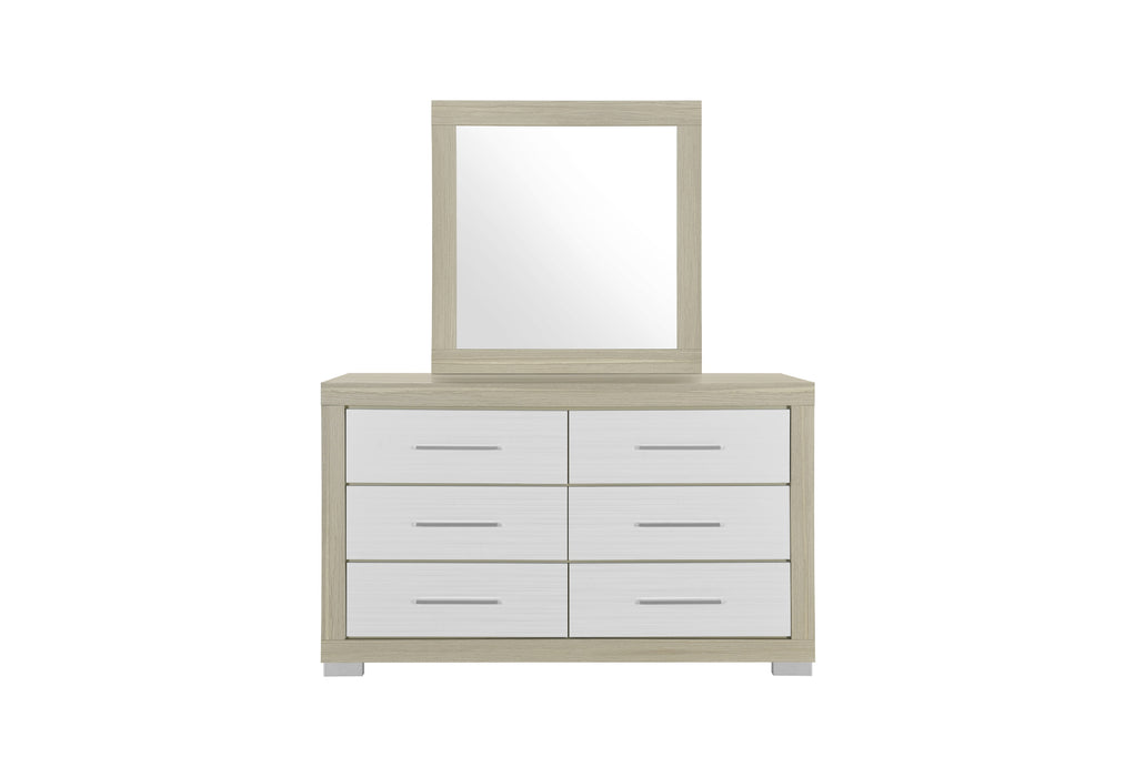 EMMA NATURAL/WHITE DRESSER
