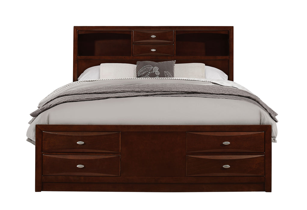 LINDA MERLOT FULL BED GROUP