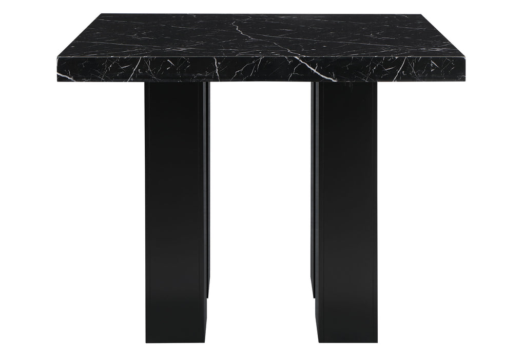 D04 BLACK BAR TABLE + 6 D04BS