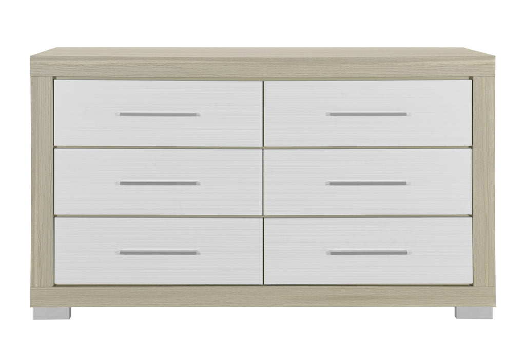 EMMA NATURAL/WHITE DRESSER