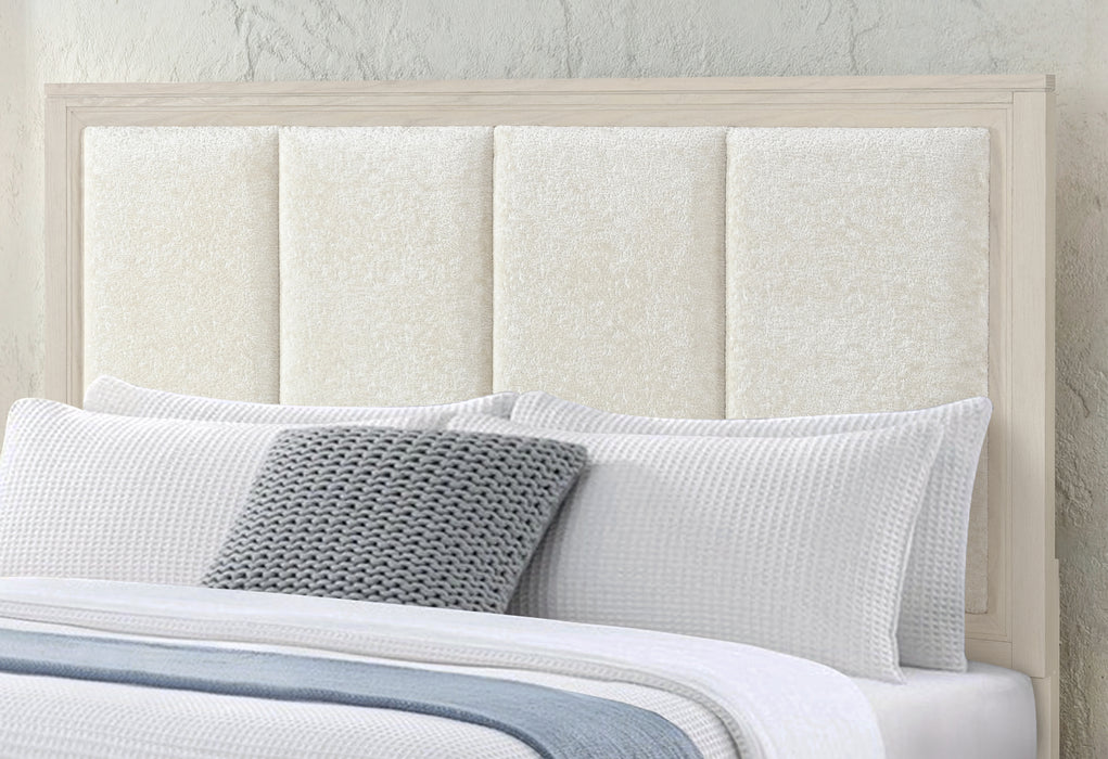 MARIAH BEIGE QUEEN BED