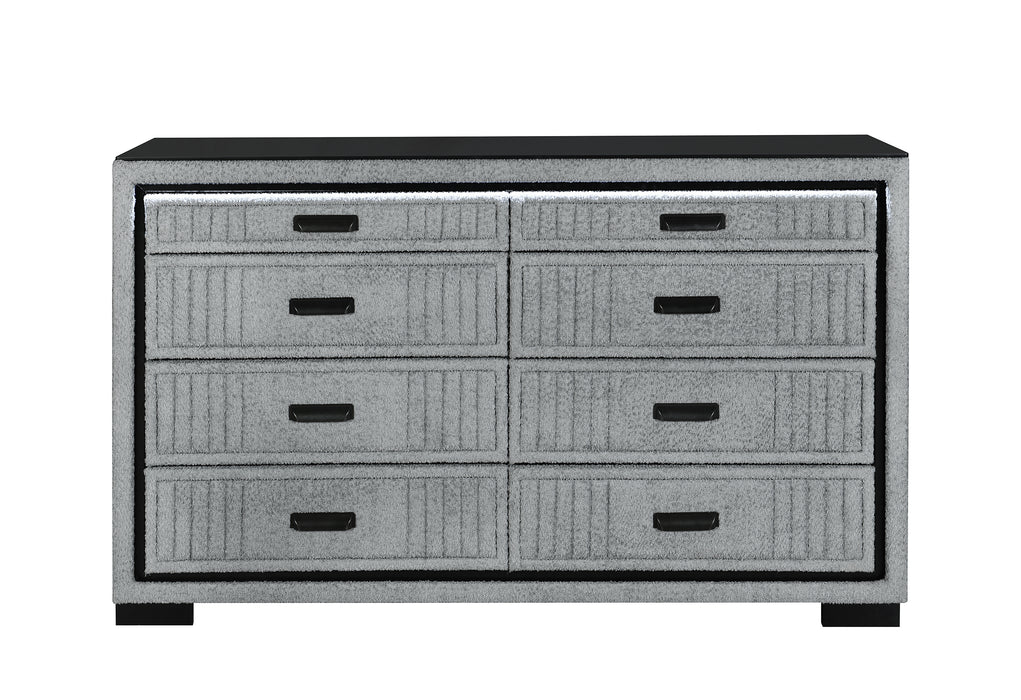 ISABELLA GREY DRESSER WITH LED