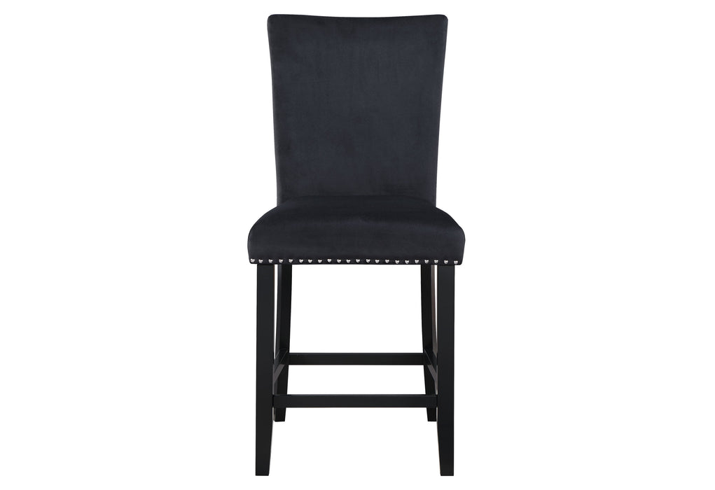 D04 BLACK BAR TABLE + 6 D04BS