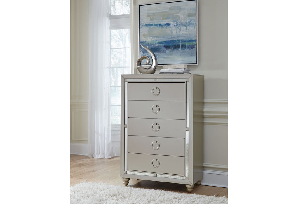 RILEY SILVER FULL BED GROUP