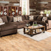 WESSINGTON Chocolate U-Shaped Sectional image